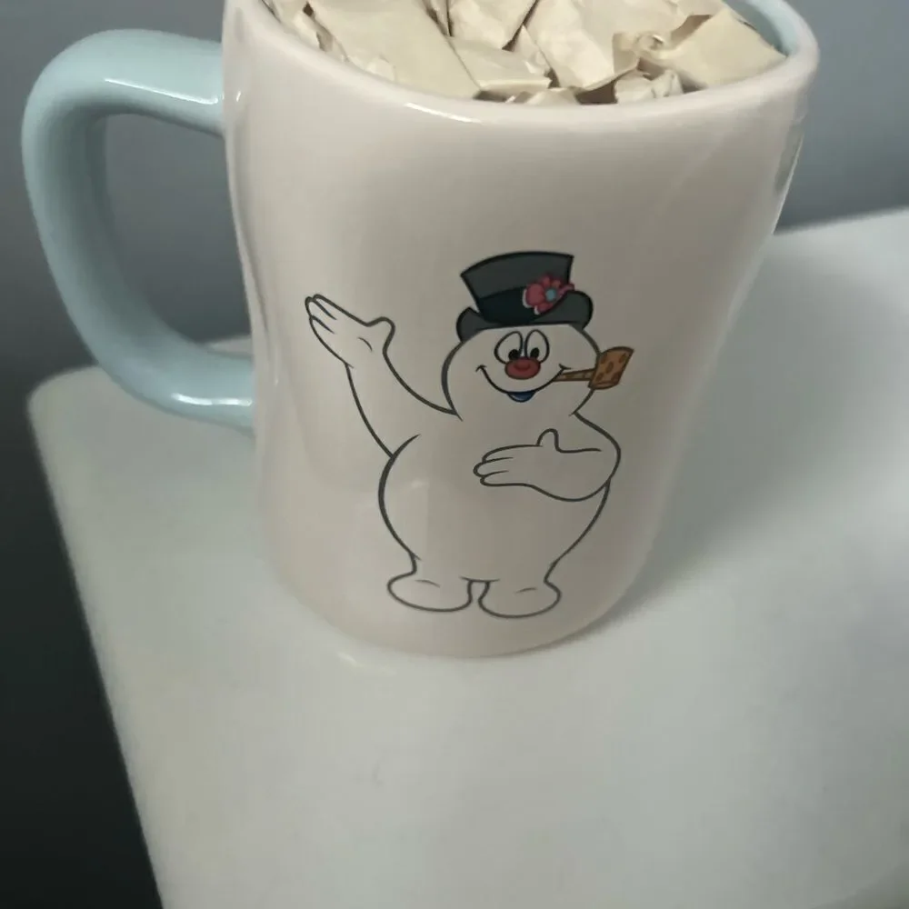 Rae Dunn Frosty The Snowman Double Sided Mug